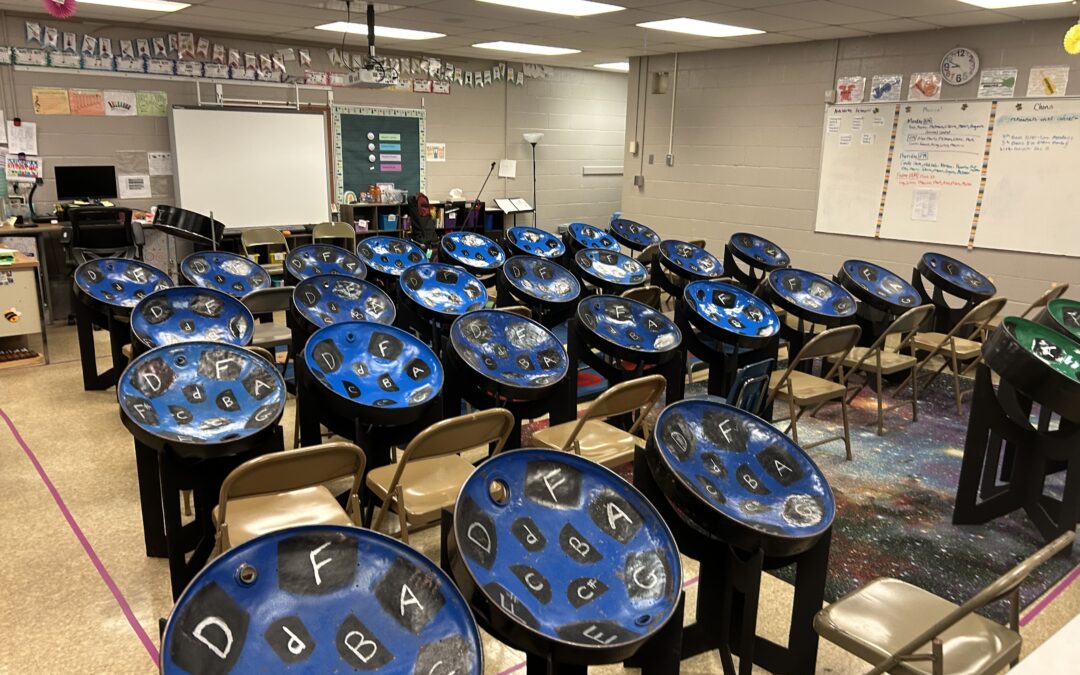 Rockcreek Steel Drums Large Group Workshop/Interactive assembly Tour